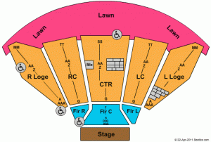 merriweather post pavilion seating chart