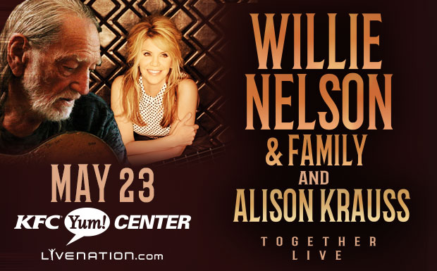 Willie Nelson & Alison Krauss at Merriweather Post Pavilion