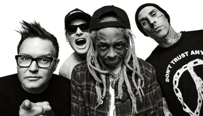 Blink 182 & Lil Wayne at Merriweather Post Pavilion