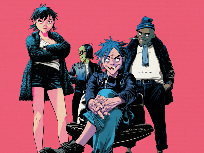 Gorillaz at Merriweather Post Pavilion