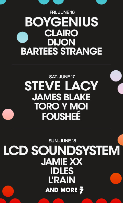 Re:SET Concert Series: LCD Soundsystem, Steve Lacy & boygenius - 3 Day Pass at Merriweather Post Pavilion