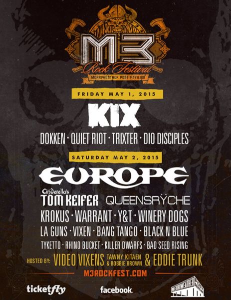 M3 Rock Festival - Friday at Merriweather Post Pavilion