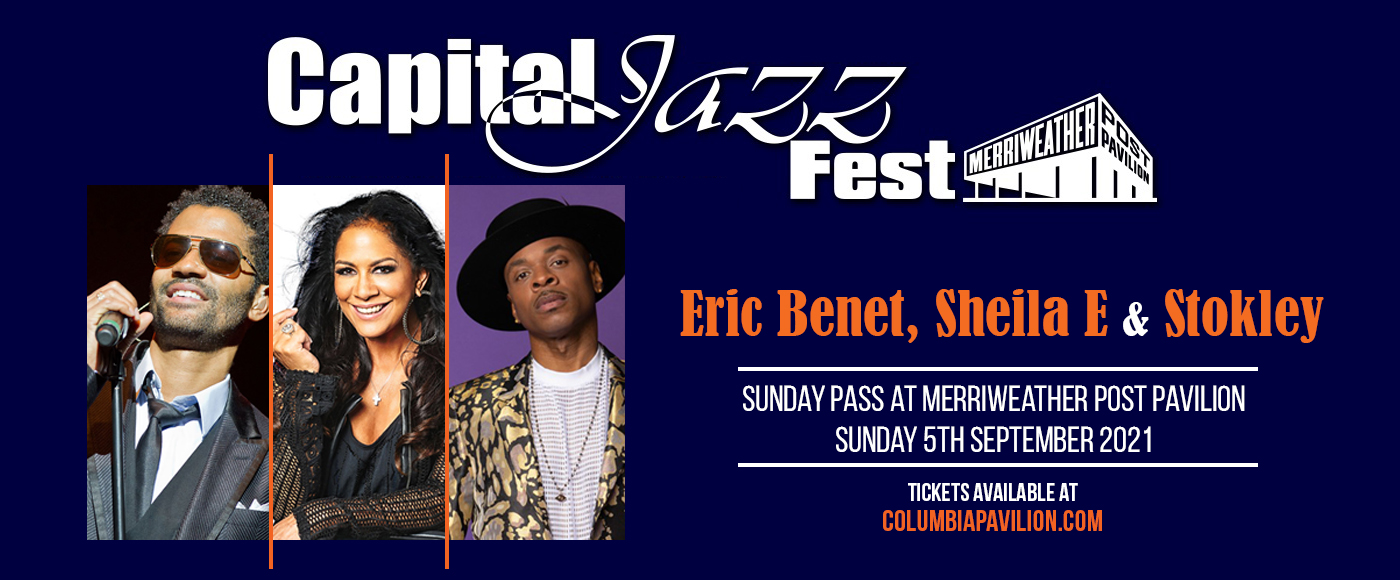 Capital Jazz Fest Eric Sheila E & Stokley Sunday Pass Tickets