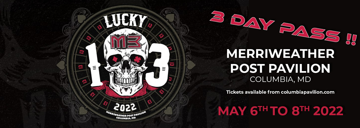 M3 Rock Festival TESLA, Tom Keifer & KIX 3 Day Pass Tickets 6th