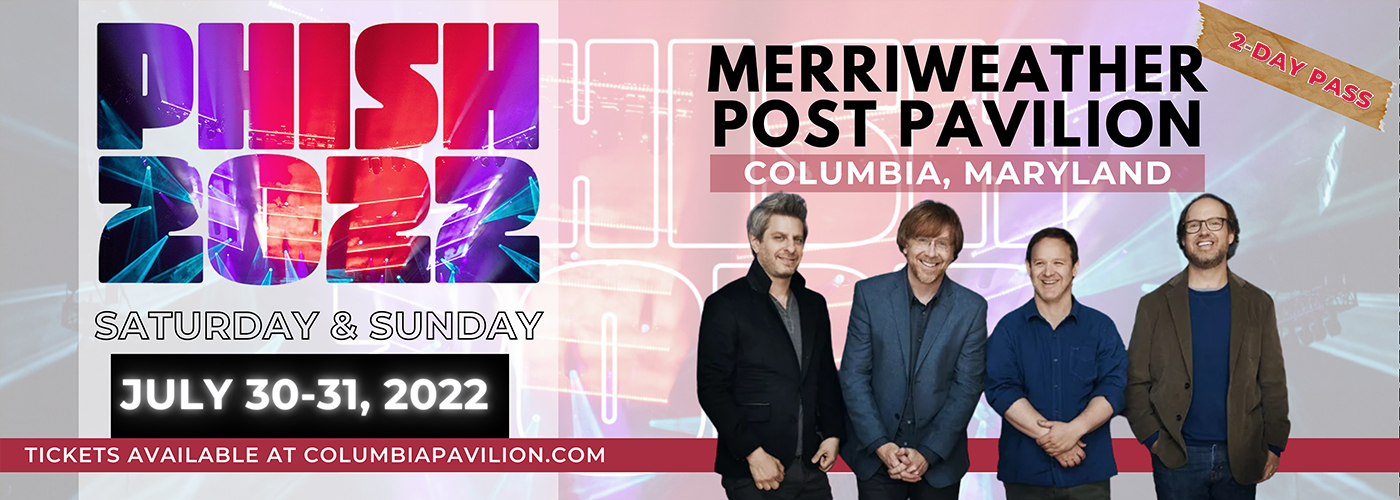 Merriweather Post Pavilion Schedule 2022 Upcoming Events & Tickets | Merriweather Post Pavilion | Columbia, Maryland