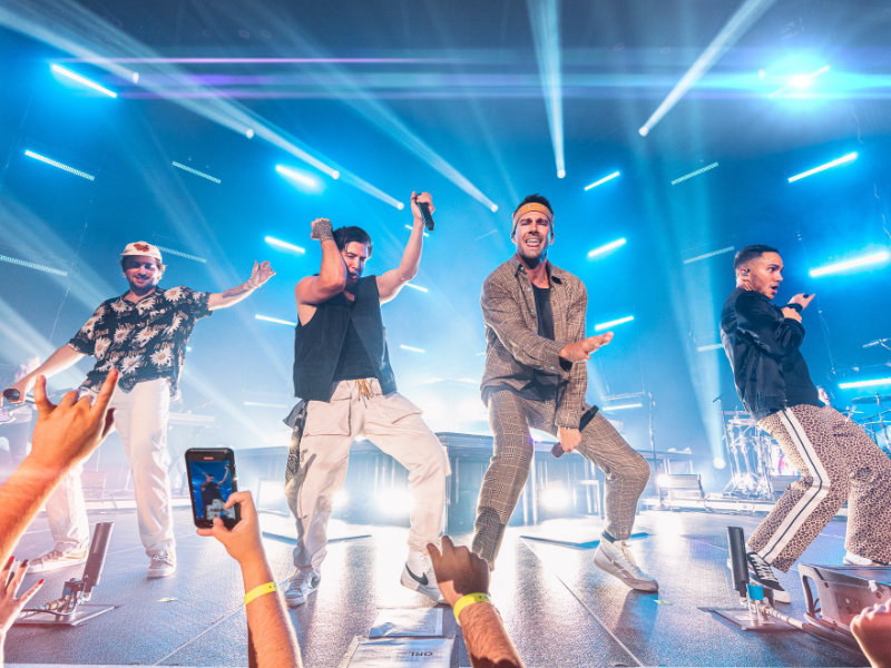 Big Time Rush, Max & Jax at Merriweather Post Pavilion
