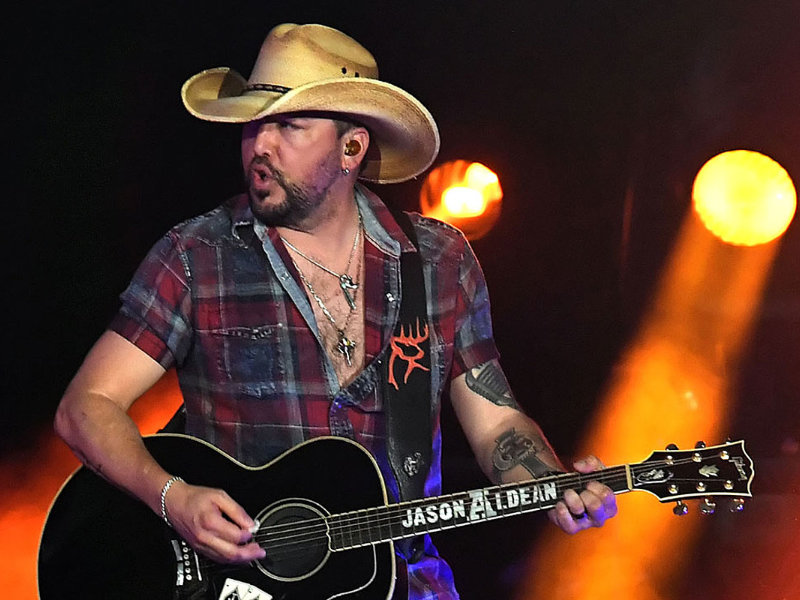 Jason Aldean, Mitchell Tenpenny, Corey Kent & Dee Jay Silver at Merriweather Post Pavilion