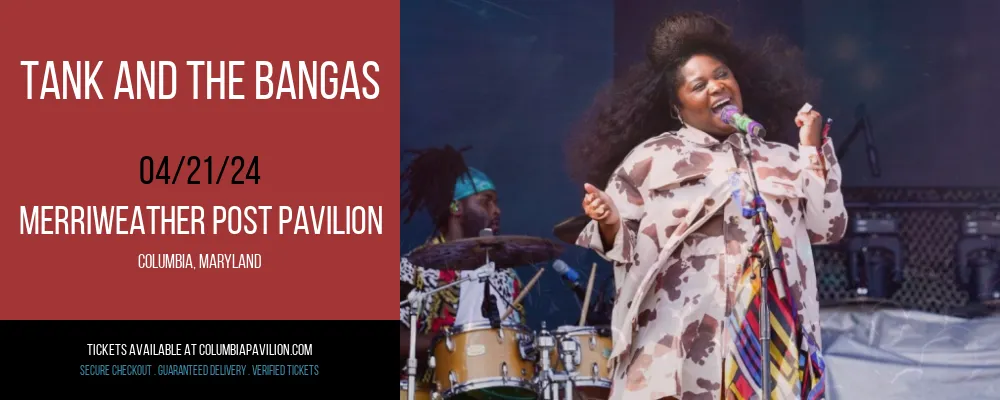 Tank and The Bangas at Merriweather Post Pavilion
