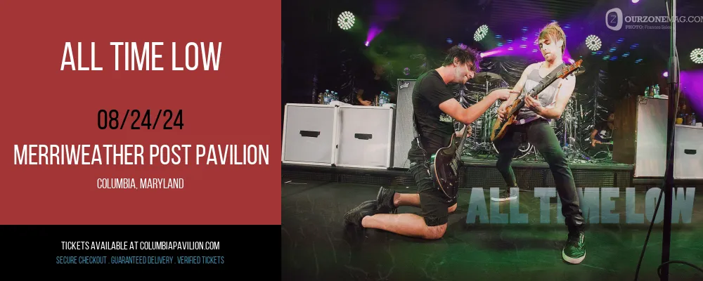 All Time Low at Merriweather Post Pavilion