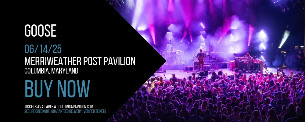 Goose at Merriweather Post Pavilion