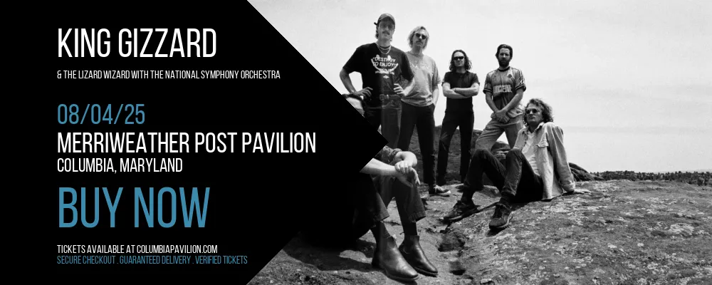 King Gizzard & The Lizard Wizard With The National Symphony Orchestra at Merriweather Post Pavilion