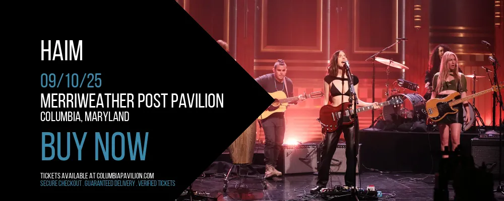 Haim at Merriweather Post Pavilion