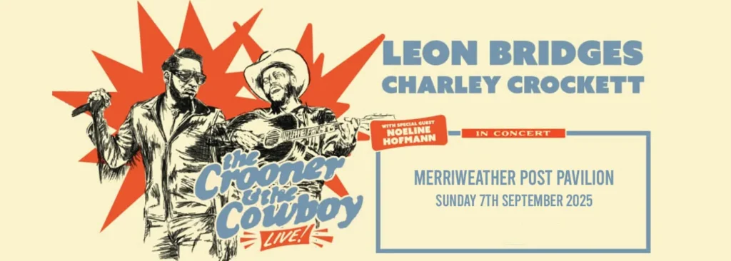 Leon Bridges & Charley Crockett at Merriweather Post Pavilion