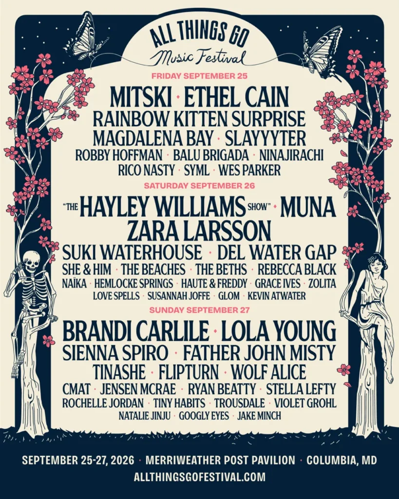 All Things Go Music Festival tickets