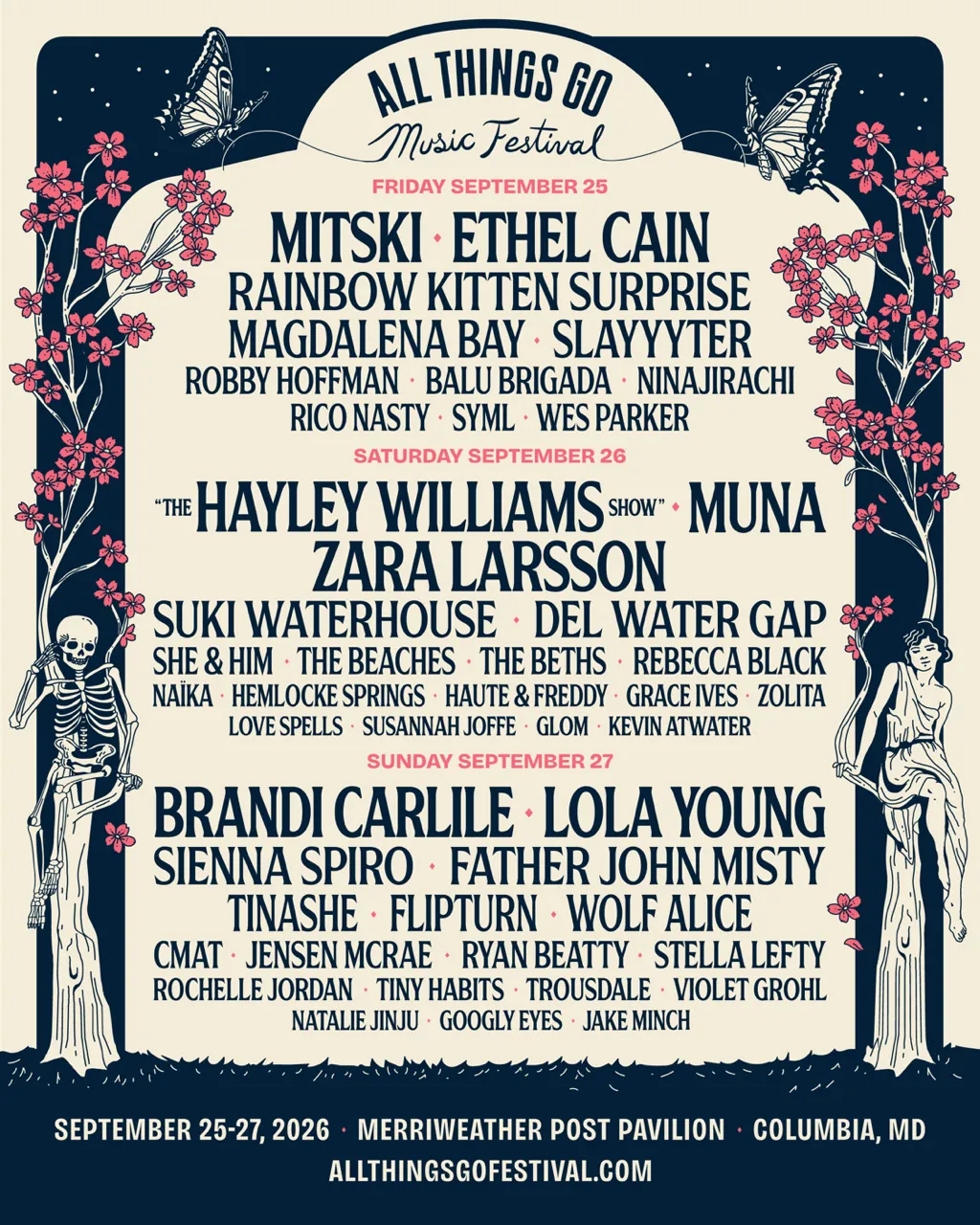 All Things Go Music Festival: Mitski, Ethel Cain & Rainbow Kitten Surprise – Friday
